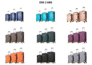 Valigia set da 3 pezzi - 058-3