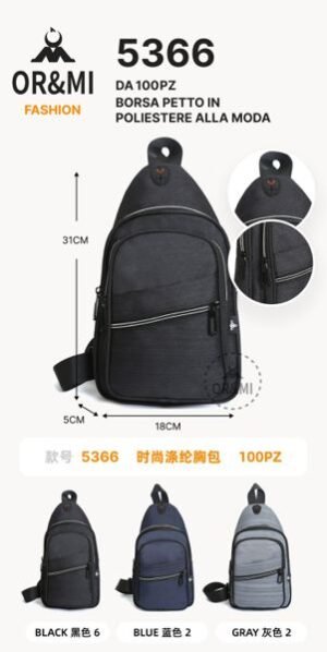 ORMI - Borsa monospalla uomo - 5366