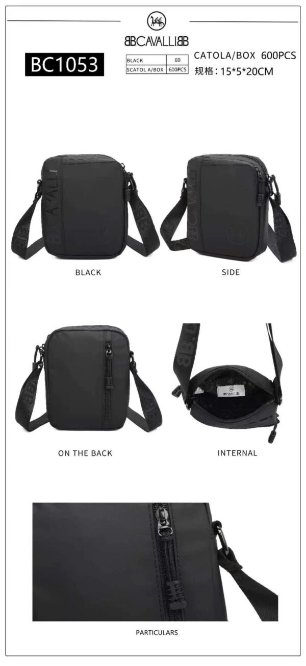 B.Cavalli - Borsa a tracolla uomo - BC1053