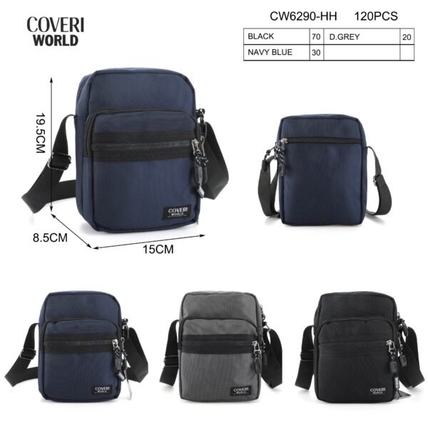 Coveri World - Borsa a tracolla uomo - CW6290-HH