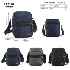 Coveri World - Borsa a tracolla uomo - CW6306-HH