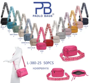 Paolo Bags - Borsa a tracolla - L-380