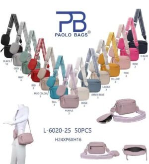 Paolo Bags - Borsa a tracolla - L-6020