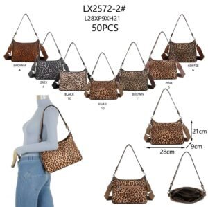 Borsa a spalla maculata - LX2572-2