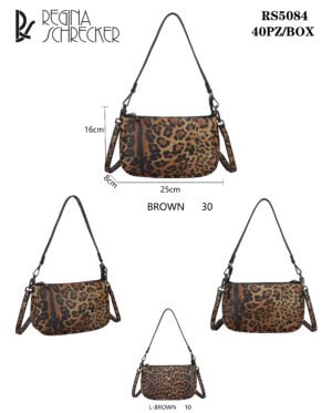 Regina Schrecker - Borsa a spalla maculata - RS5084