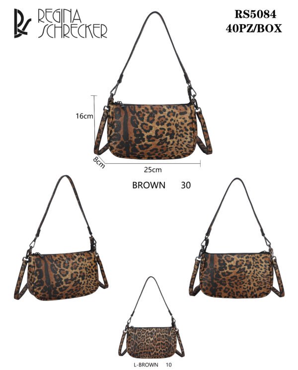 Regina Schrecker - Borsa a spalla maculata - RS5084