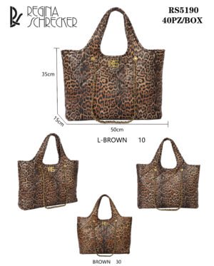 Regina Schrecker - Borsa a spalla maculata - RS5190