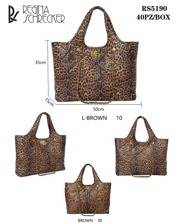 Regina Schrecker - Borsa a spalla maculata - RS5190