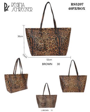 Regina Schrecker - Borsa a spalla maculata - RS5207