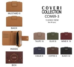Coveri Collection - Portafoglio donna - CCW69-3