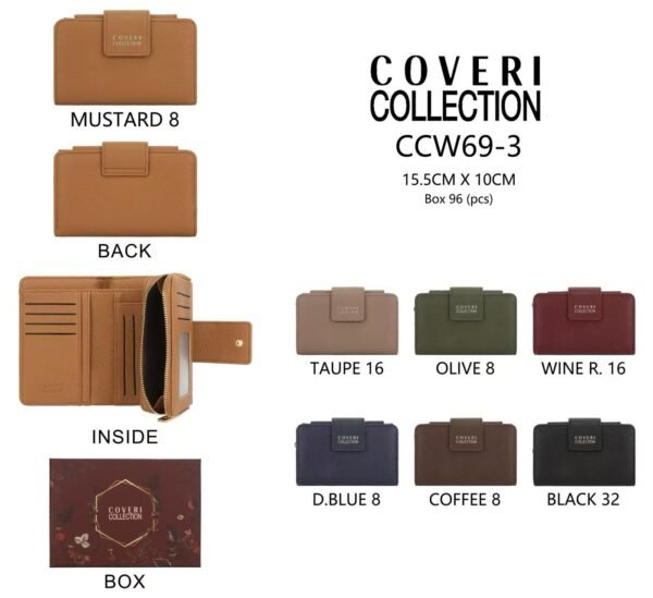 Coveri Collection - Portafoglio donna - CCW69-3