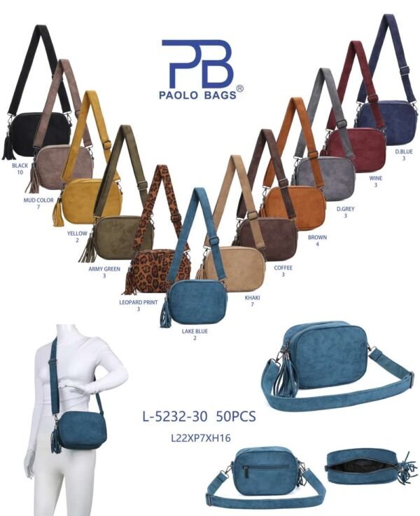 Paolo Bags - Borsa a tracolla - L-5232
