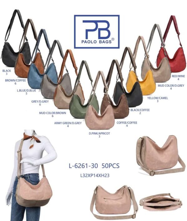 Paolo Bags - Borsa a tracolla - L-6261