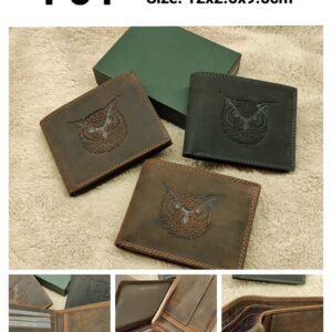 Portafoglio vera pelle uomo - F01